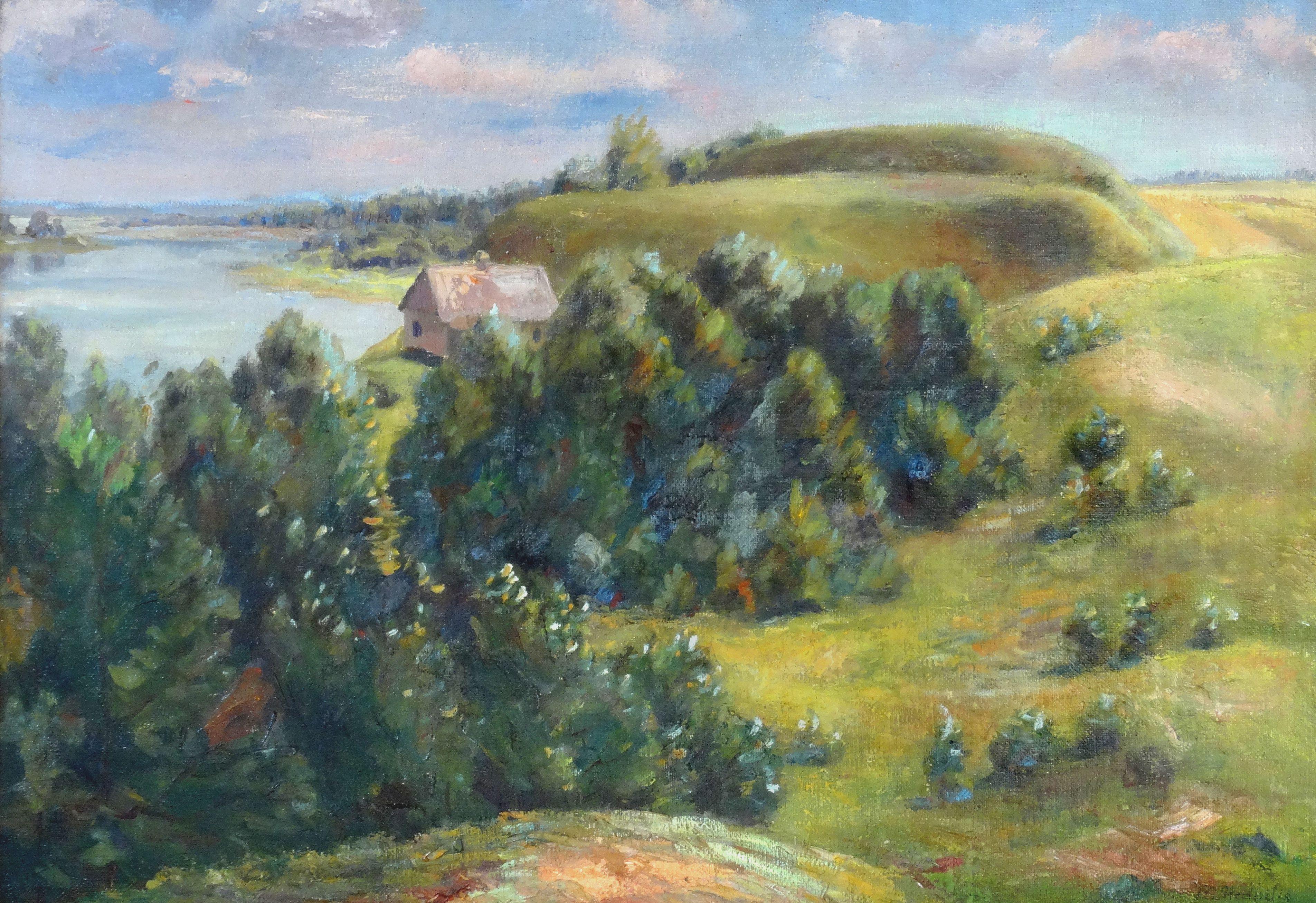 Hills. Oil on canvas, 68x99 cm