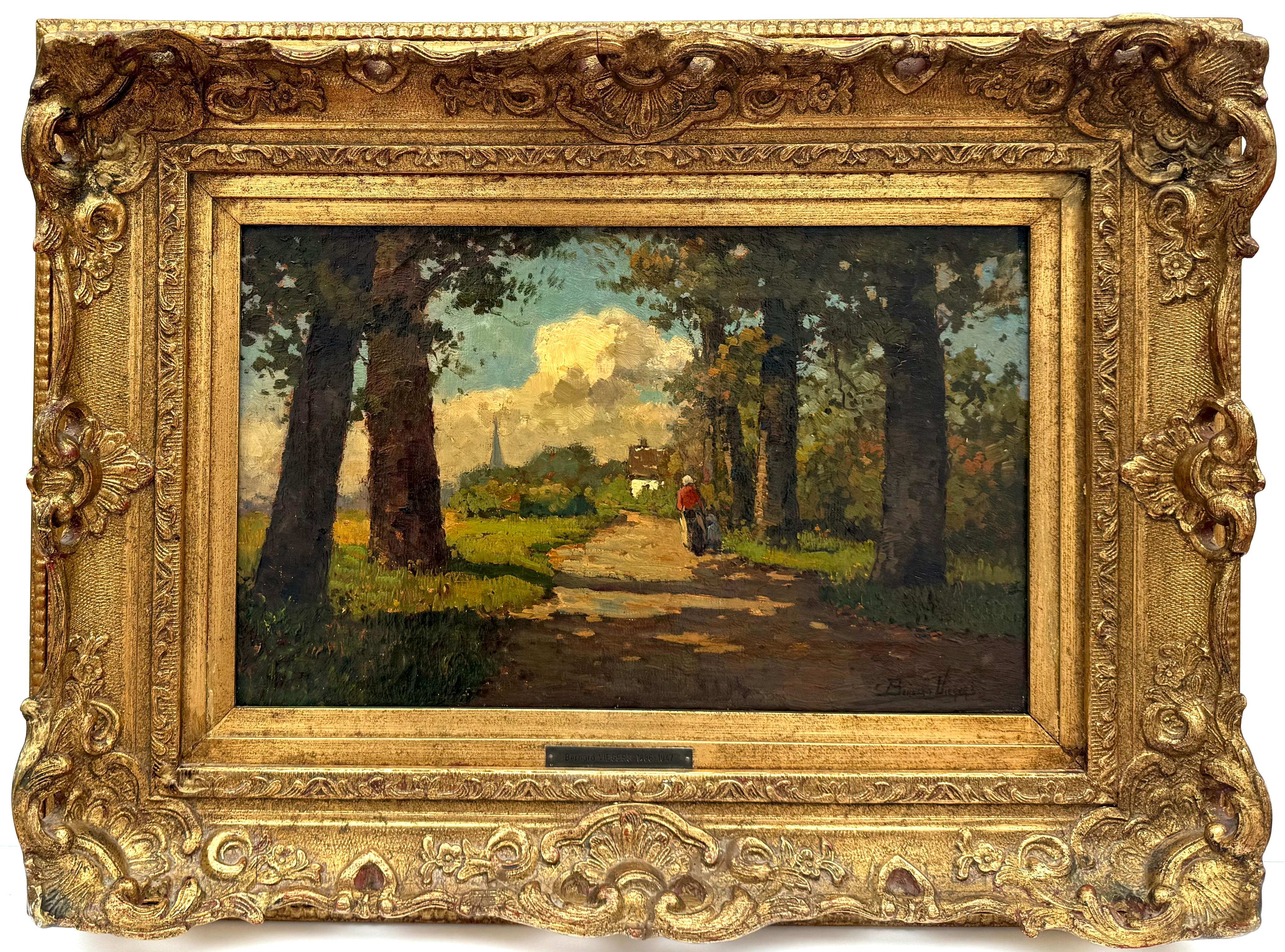 “Mother and Child on a Country Path” For Sale 4