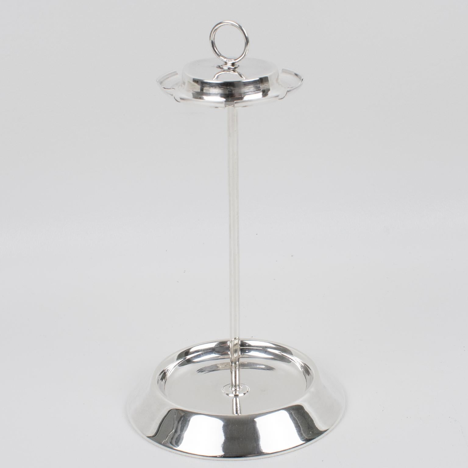 Bernasconi Sterling Silver Barware Cocktail Champagner Rührer, um 1940 (Mitte des 20. Jahrhunderts) im Angebot
