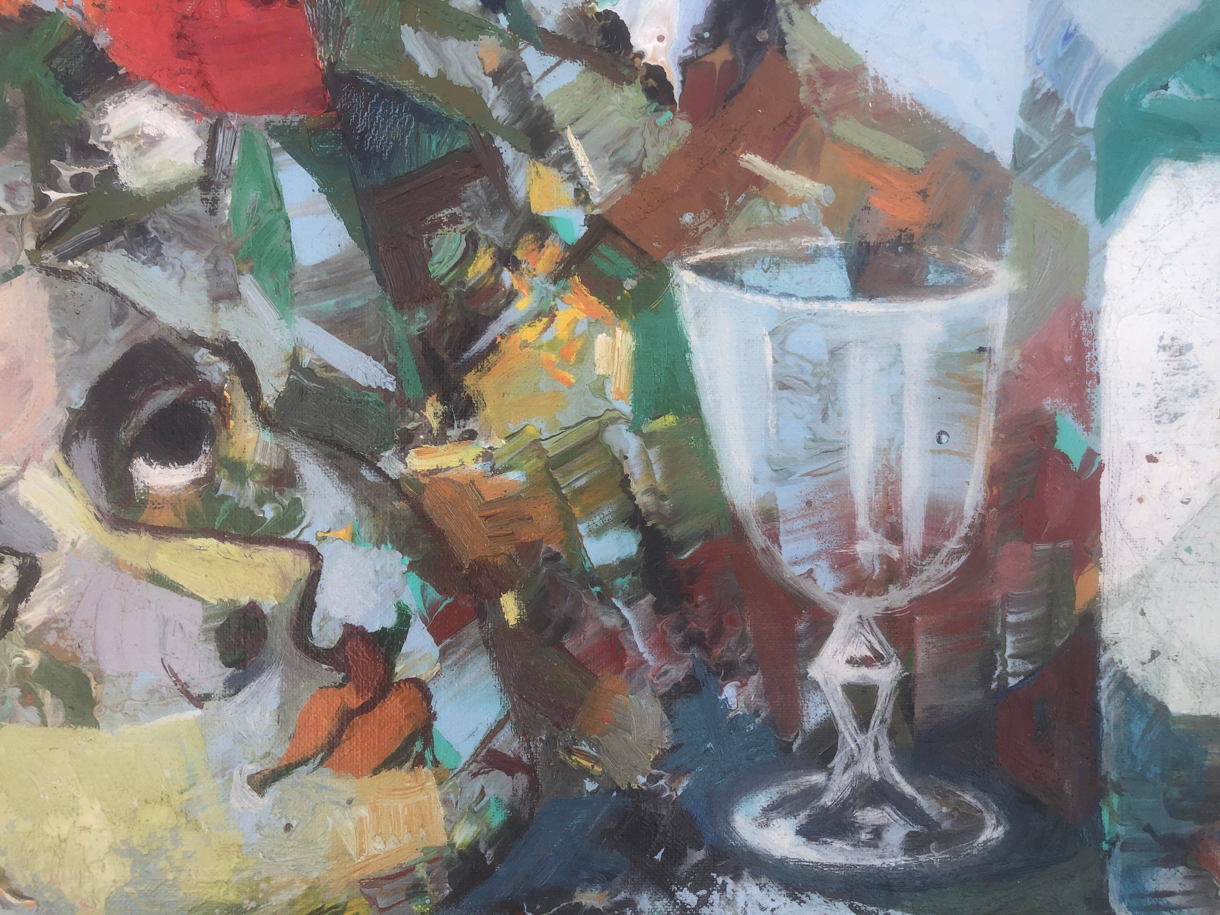 Bernat Sanjuan Tarre (1915-1979) - Bodegón con máscara - Óleo sobre lienzo

Medidas del óleo 50x65 cm.

Medidas del marco 71x86 cm.