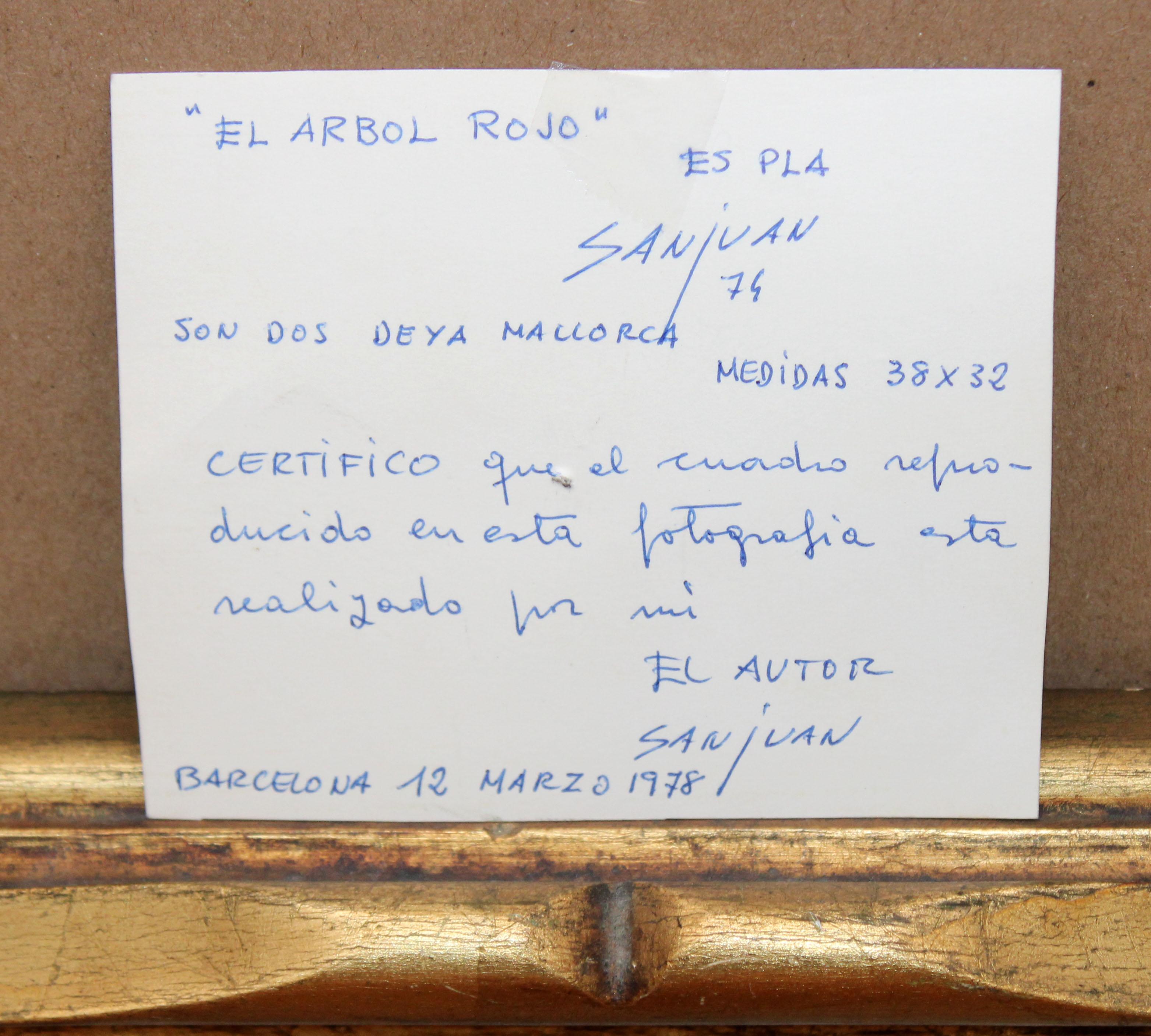 Óleo sobre tabla - Deià (Mallorca) in vendita 8