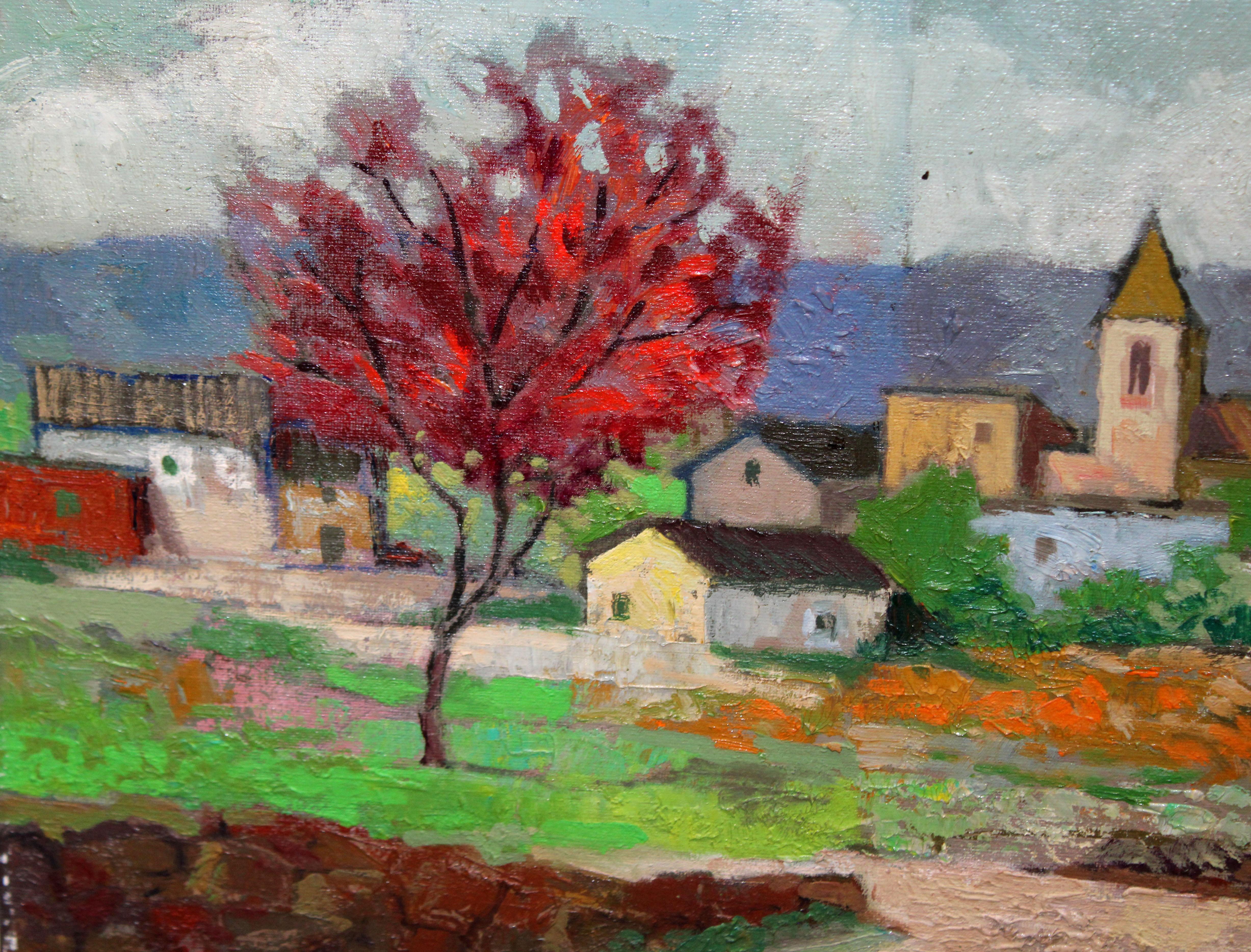 Óleo sobre tabla - Deià (Mallorca) in vendita 1