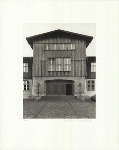 Vintage Bernd and Hilla Becher 'Lannegan House' 1994- Offset Lithograph- Signed