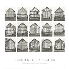 Bernhard and Hilla Becher 'Half-Timbered Houses' 2005- Poster