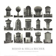 Used Bernhard and Hilla Becher 'Water Towers' 2005- Poster