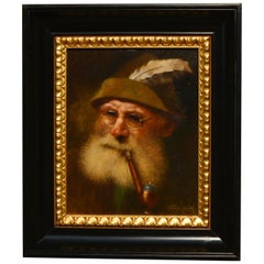 Bernd Funke, Portrait of an Old Farmer