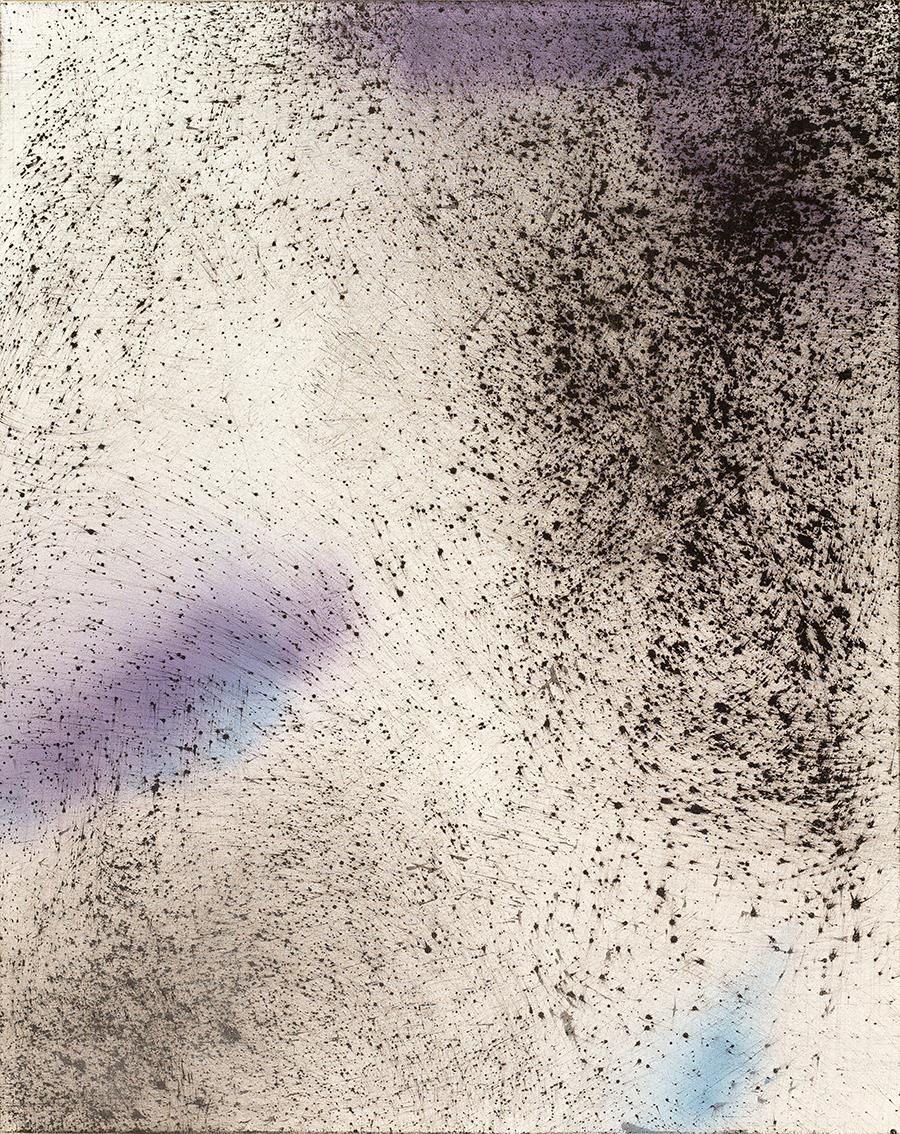 Bernd Haussmann Abstract Painting – As the Rain is Falling XI (2751)