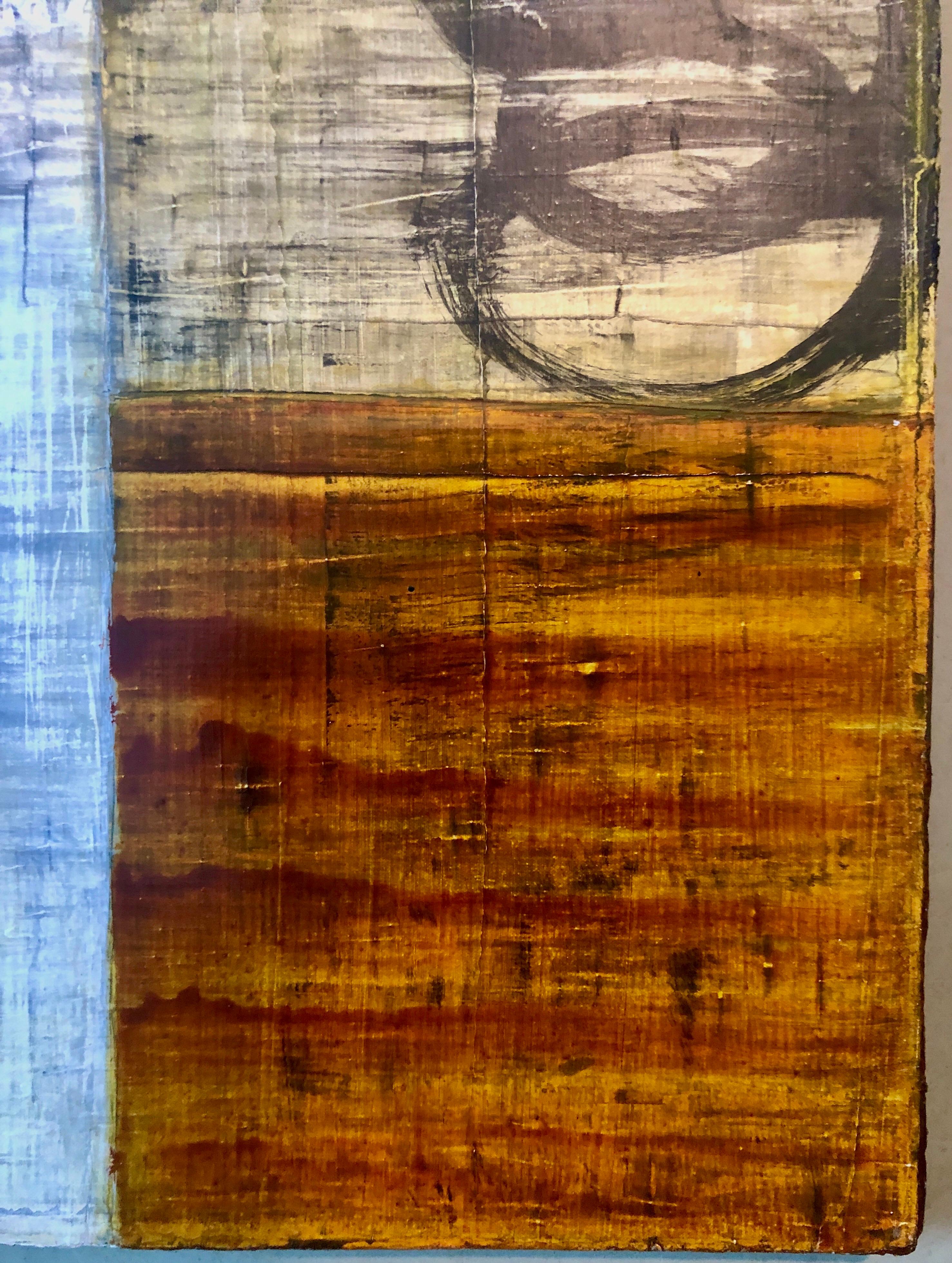 Pintura al óleo contemporánea neoexpresionista abstracta germanoamericana Técnica mixta en venta 5