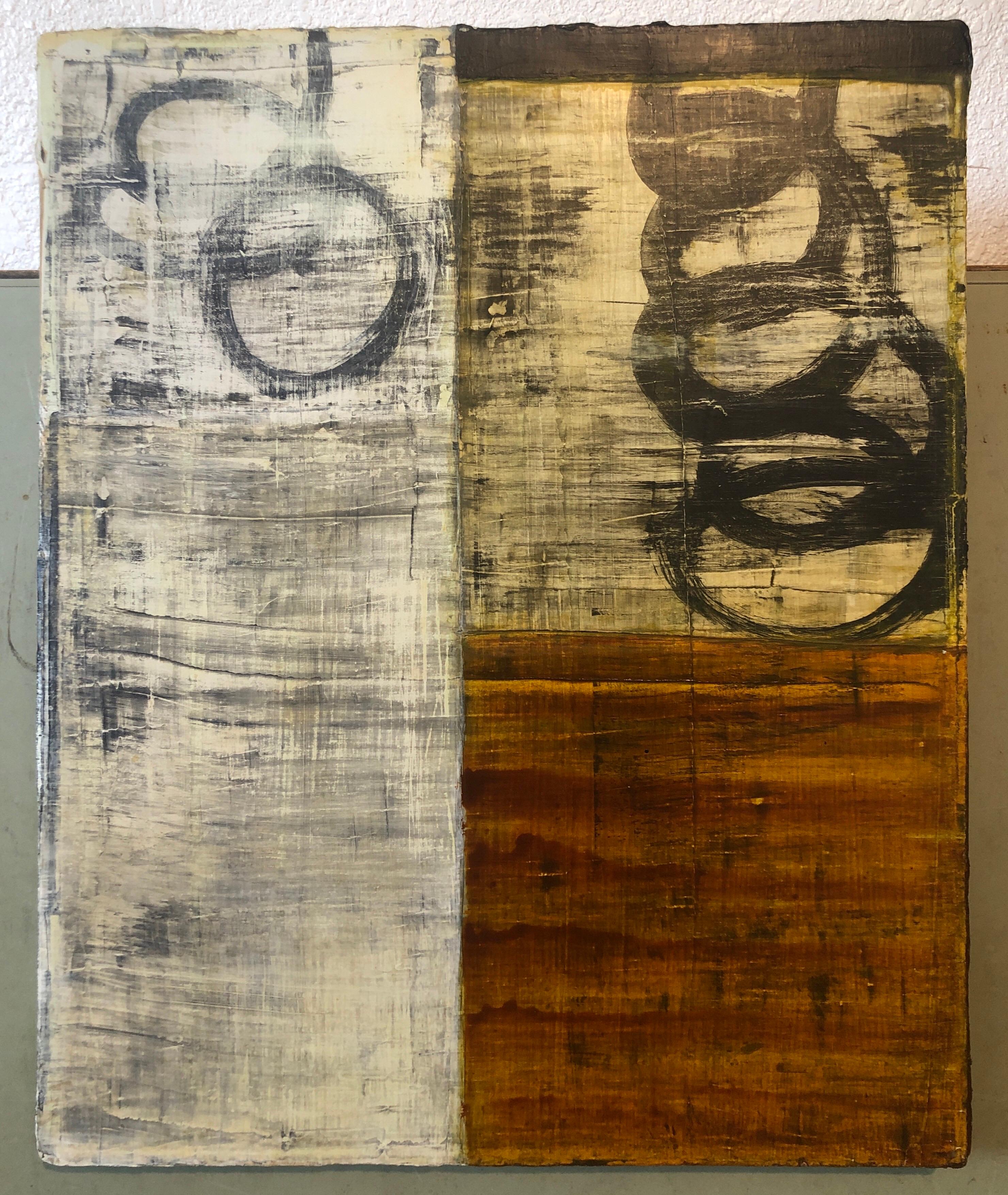 Berndt Haussmann (alemán / estadounidense, nacido en 1957)
El Lied de la Tierra, 
pintura mixta sobre lienzo
firmado, titulado y numerado en el verso
sin enmarcar
22 1/4 x 18 1/4 pulgadas.


BERND HAUSSMANN nació en Tubinga (Alemania) en 1957.