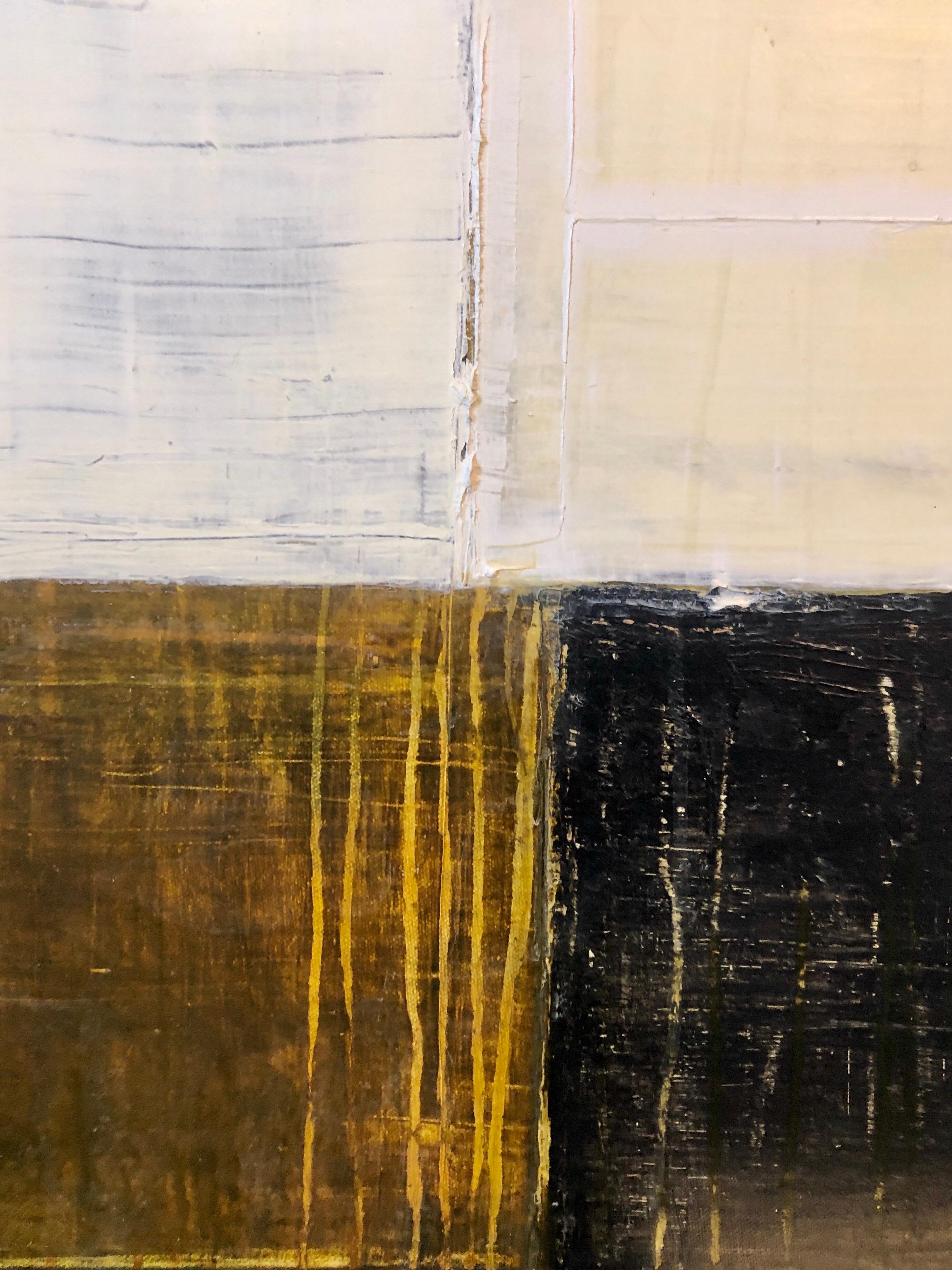 Pittura ad olio contemporanea neo espressionista astratta tedesco-americana Media mista in vendita 3
