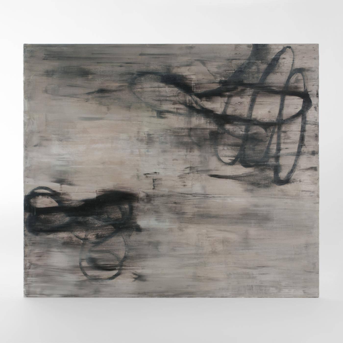 Bernd Haussmann Abstract Painting - Ghost Painting