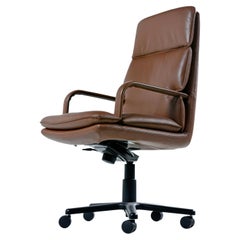 Bernd Munzebrock for Geiger-Brickel Bristol Leather Attaché Chair