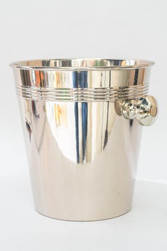 Berndorf Secchiello da champagne rotondo, anni '20 'Alpaca'