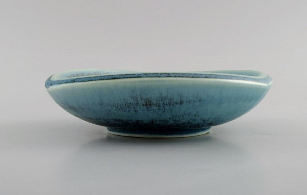 Swedish Berndt Friberg for Gustavsberg, Selecta Bowl in Glazed Ceramics For Sale