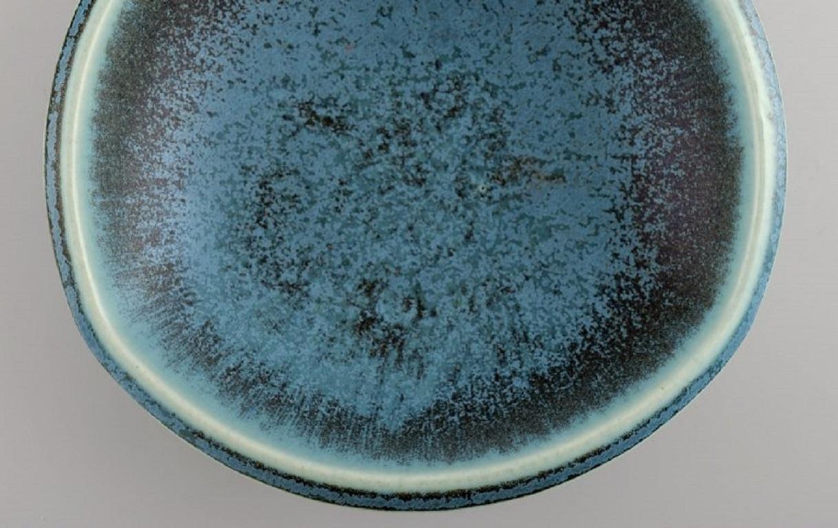 Mid-20th Century Berndt Friberg for Gustavsberg, Selecta Bowl in Glazed Ceramics For Sale