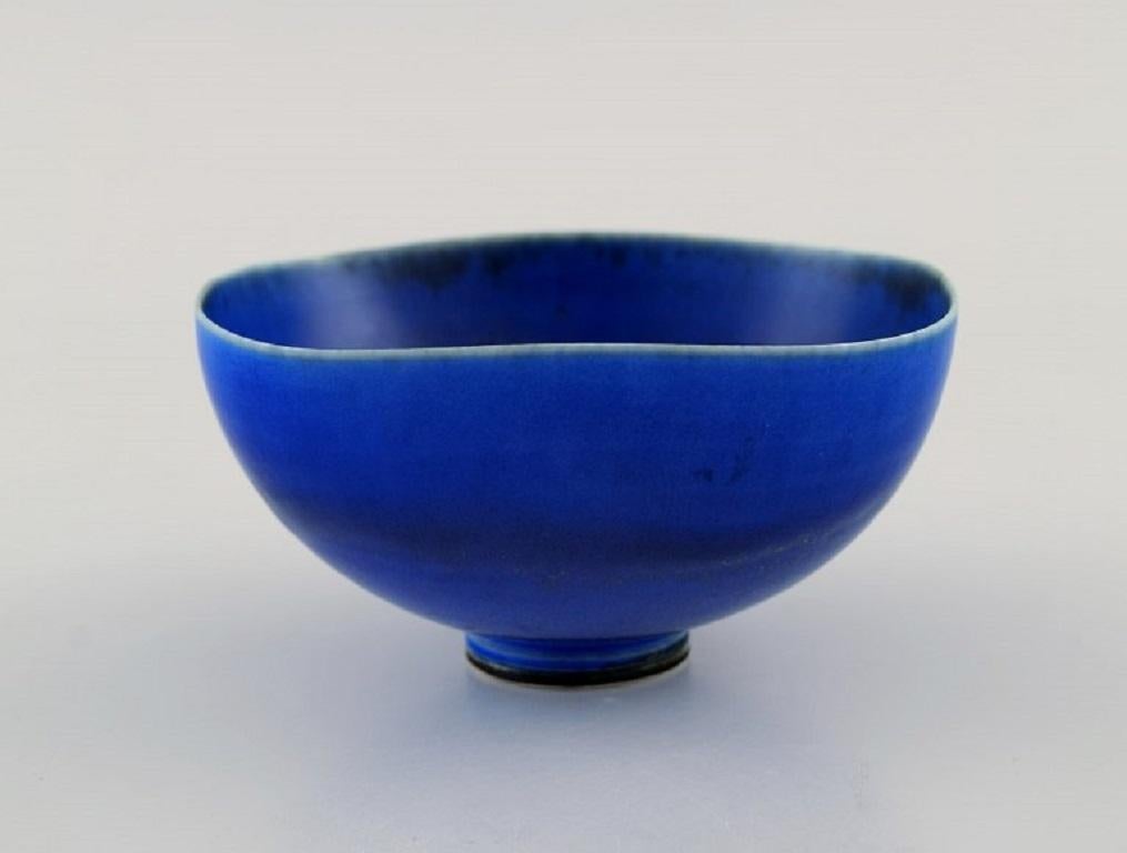 Swedish Berndt Friberg for Gustavsberg Studiohand, Bowl on Foot, 1960s