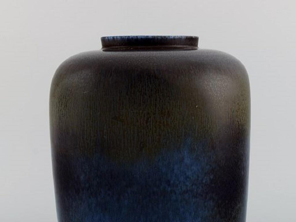 Glazed Berndt Friberg for Gustavsberg Studiohand, Large Vase, 1968