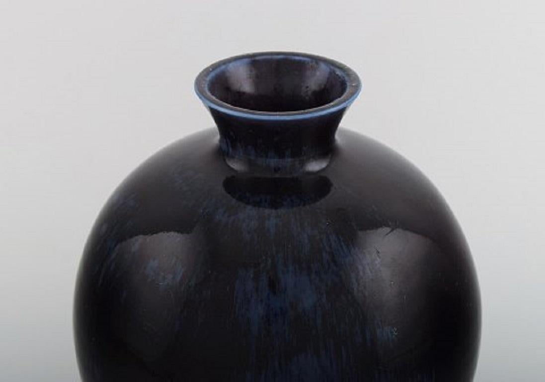 Swedish Berndt Friberg for Gustavsberg Studio, Rare Vase in Stoneware For Sale
