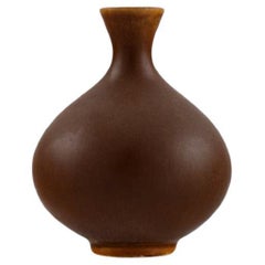 Berndt Friberg for Gustavsberg Studiohand, Vase in Glazed Ceramics