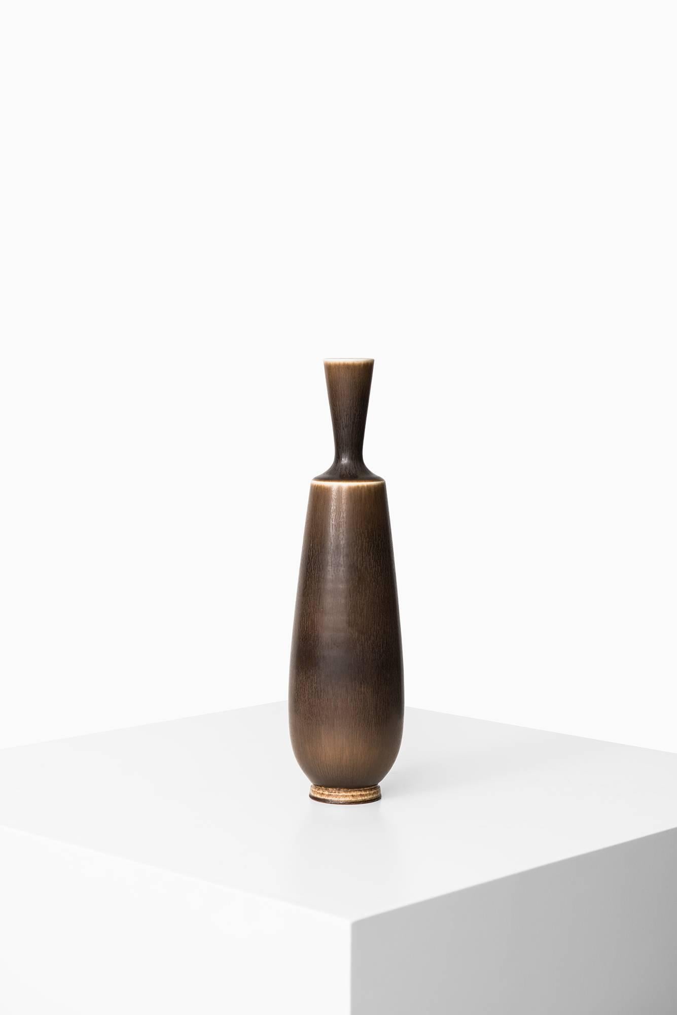 Berndt Friberg Ceramic Vase by Gustavsberg in Sweden In Excellent Condition In Limhamn, Skåne län
