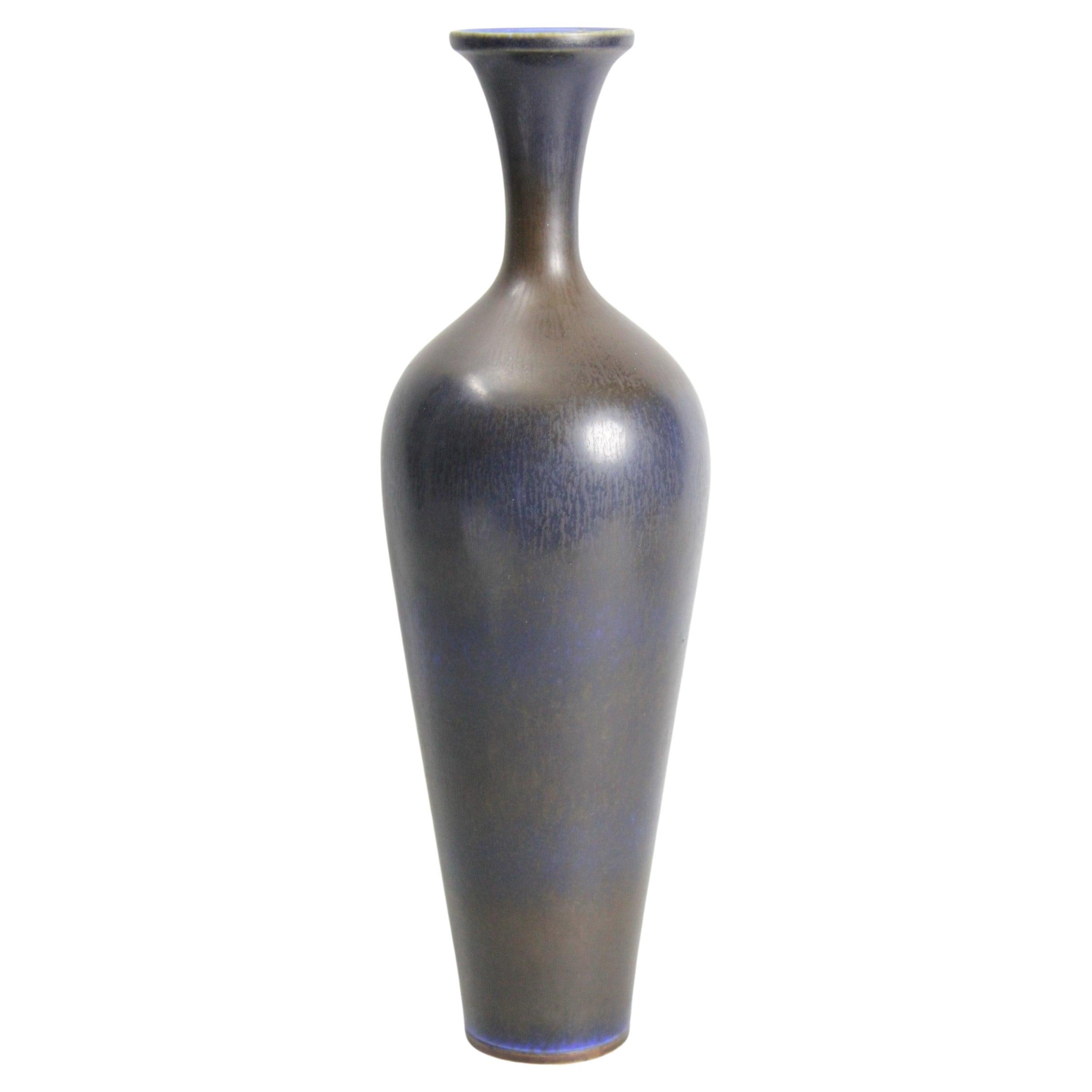 ANCIEN GRAND VASE en céramique verte Signature à identifier EUR 29,99