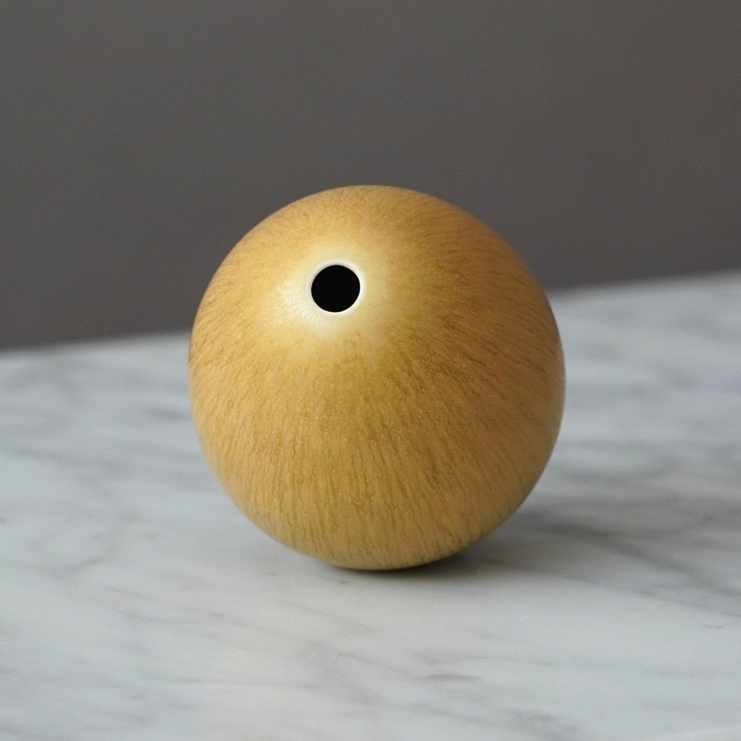 Berndt Friberg, Vaso in gres a forma di uovo, Studio A, Svezia, 1969 in vendita 4