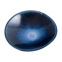 Berndt Friberg for Gustavsberg. Ceramic bowl in blue tones. 1960s