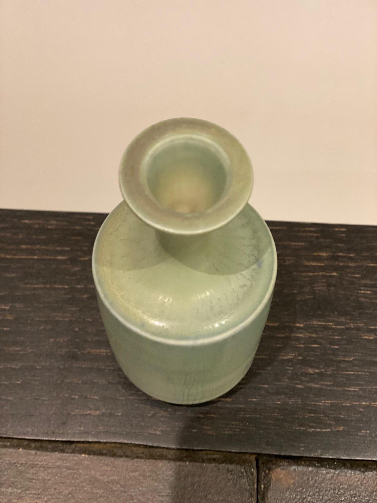 Berndt Friberg for Gustavsberg, Modern Swedish Ceramic Vase 1974 For Sale 3
