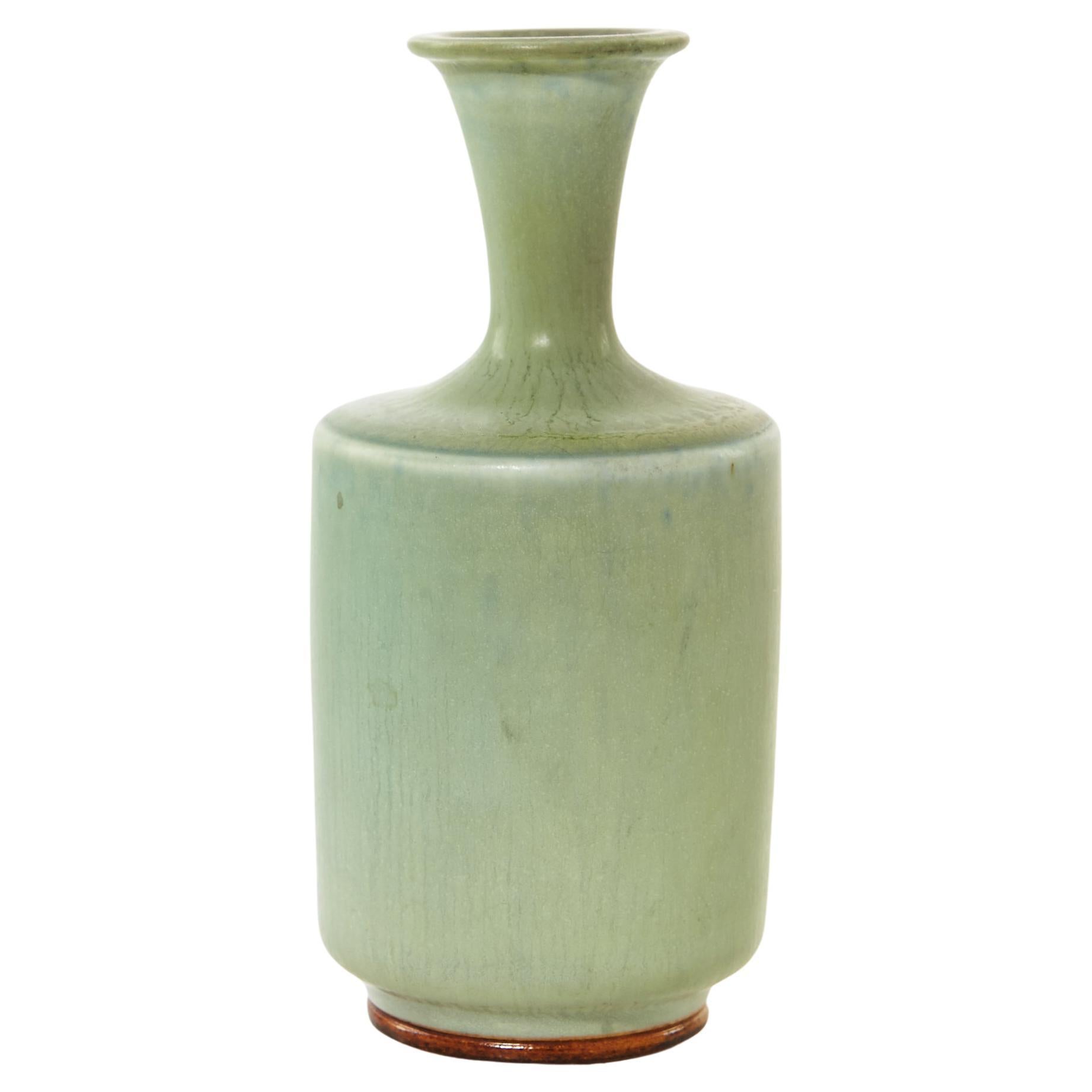 Berndt Friberg for Gustavsberg, Modern Swedish Ceramic Vase 1974 For Sale