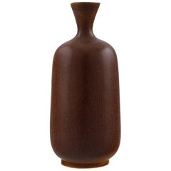Berndt Friberg for Gustavsberg, Modernist Vase in Ceramics, 1960s