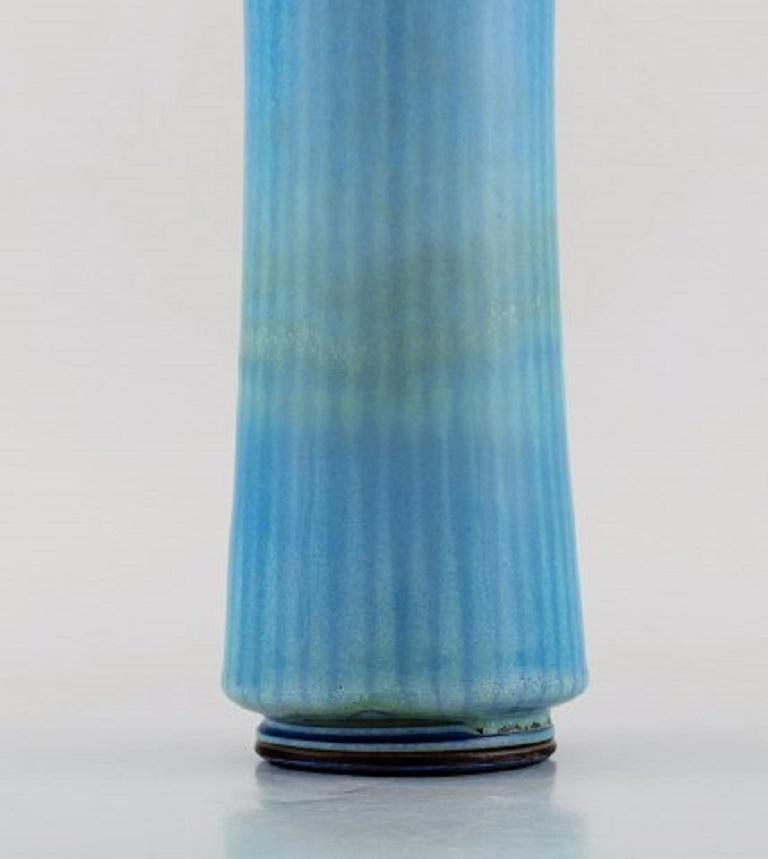 Mid-20th Century Berndt Friberg for Gustavsberg Studio Hand, Large Modernist Vase, Dated 1965