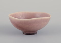 Berndt Friberg for Gustavsberg Studio. Miniature bowl in glazed ceramic