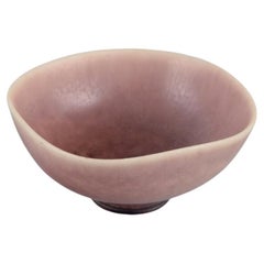 Berndt Friberg for Gustavsberg Studio. Miniature bowl in glazed ceramic