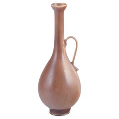 Berndt Friberg for Gustavsberg Studio. Ceramic jug with handle.