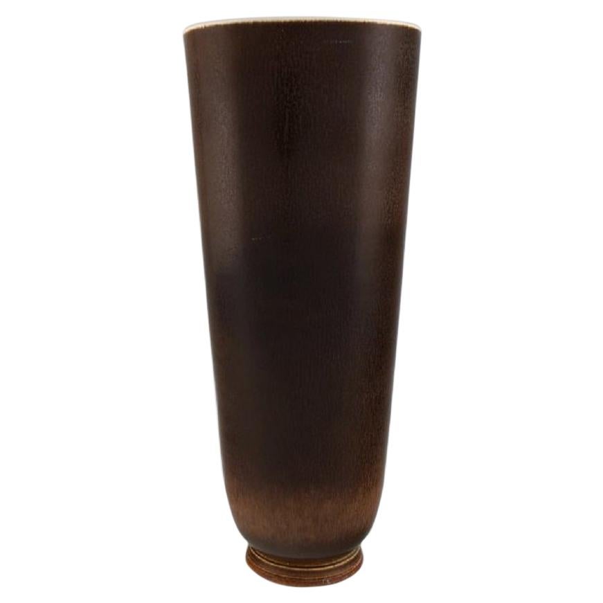 Berndt Friberg per Gustavsberg Studio, Vaso grande in gres smaltato