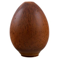 Berndt Friberg for Gustavsberg Studiohand, Rare Egg-Shaped Vase