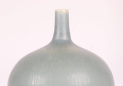 Berndt Friberg Gustavsberg Miniature Celadon Studio Pottery Vase