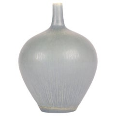 Retro Berndt Friberg Gustavsberg Miniature Celadon Studio Pottery Vase