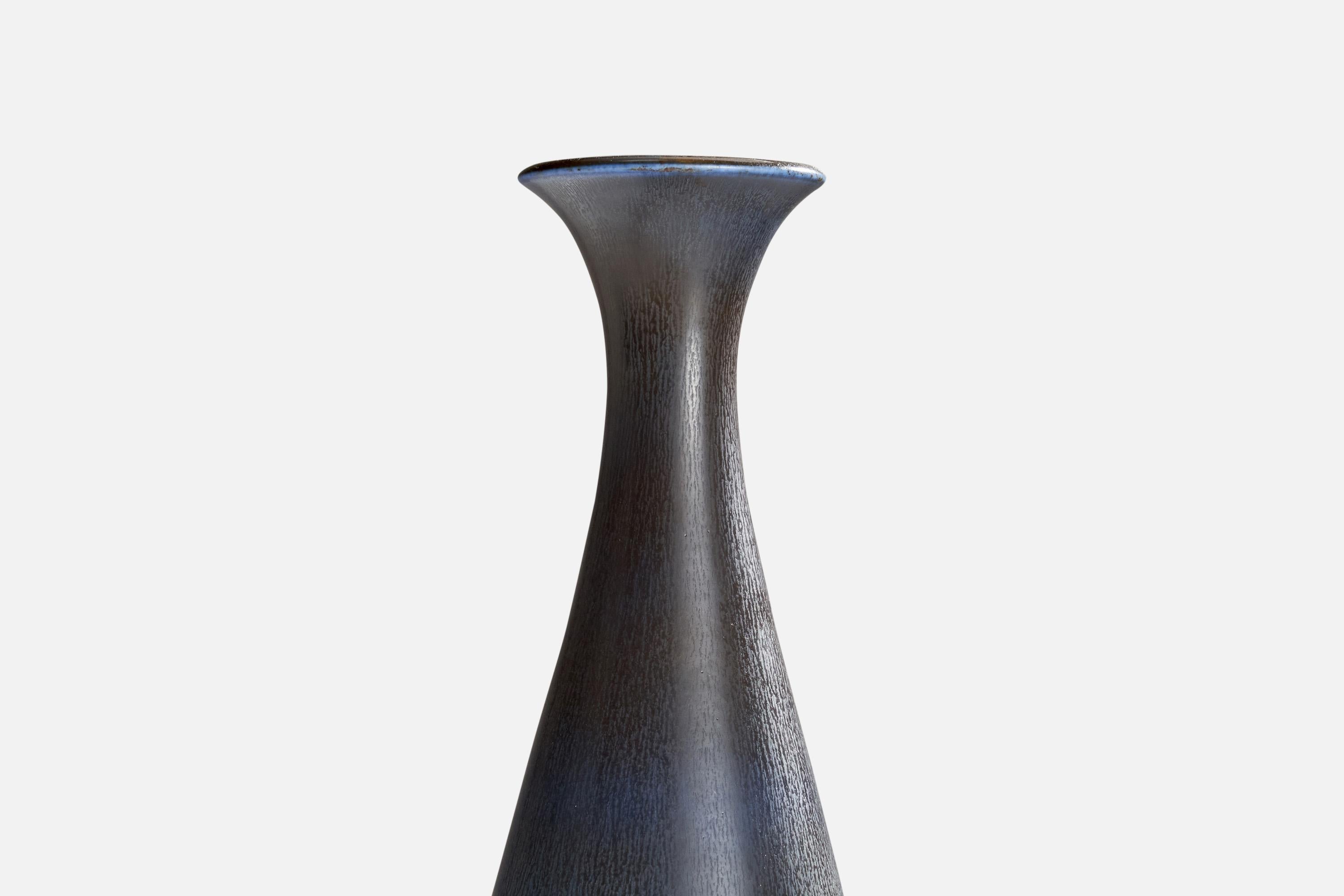 Metà XX secolo Berndt Friberg, Vaso grande, Gres, Svezia, anni '60 in vendita