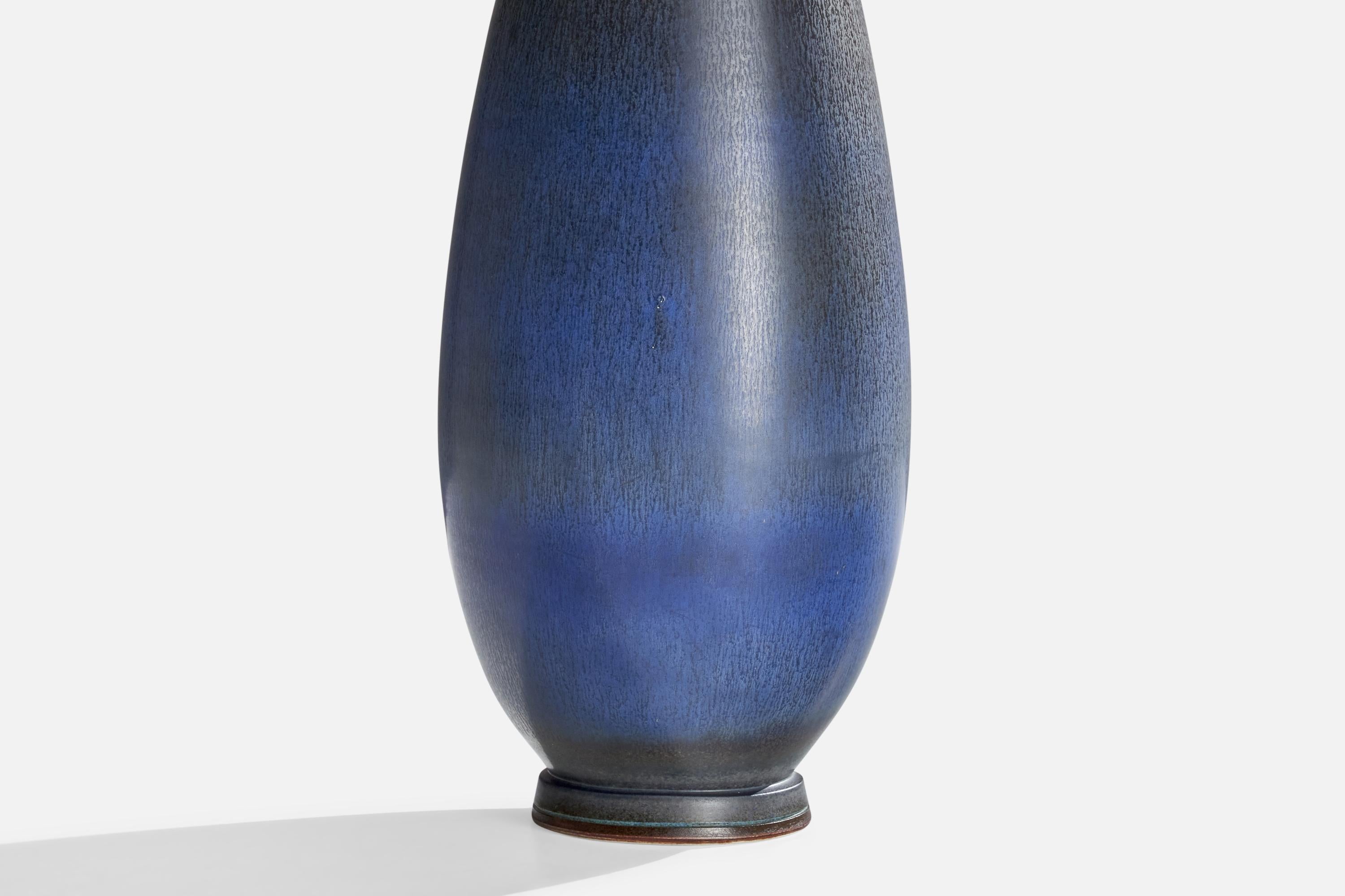 Grès porcellanato Berndt Friberg, Vaso grande, Gres, Svezia, anni '60 in vendita