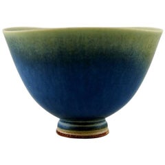 Berndt Friberg Studio Ceramic Bowl, Modern Swedish Design, Unique, Handmade