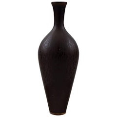 Berndt Friberg Studio Ceramic Vase, Modern Swedish Design, Unique, Handmade