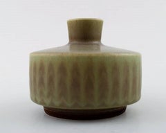 Berndt Friberg Studio Ceramic Vase, Modern Swedish Design, Unique, Handmade