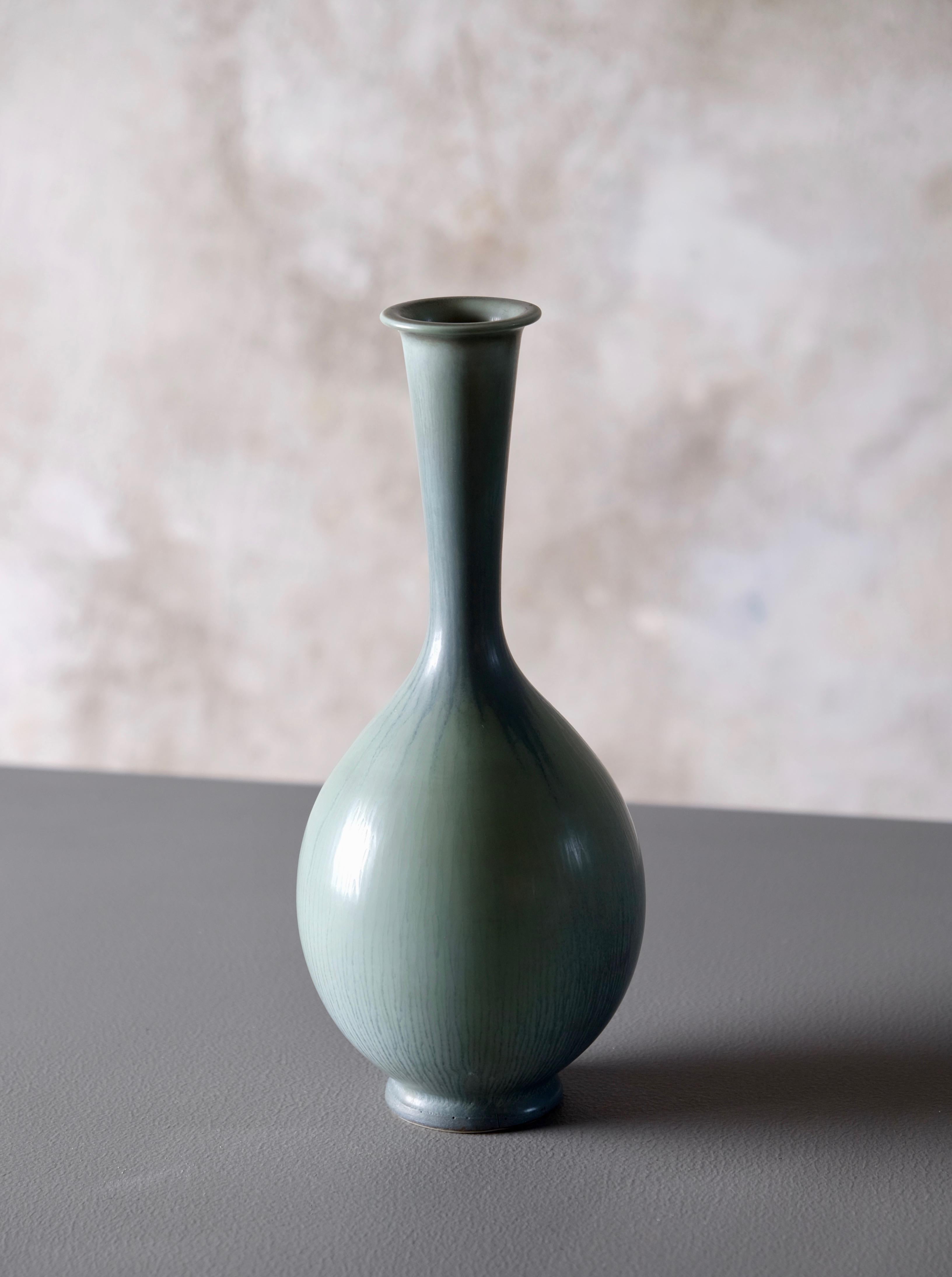 Berndt Friberg Studio Ceramic Vase, Sweden, 1950s 2