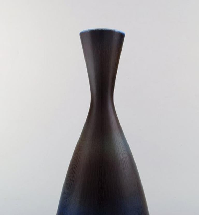 Scandinavian Modern Berndt Friberg Studio Large Ceramic Vase, Modern Swedish Design