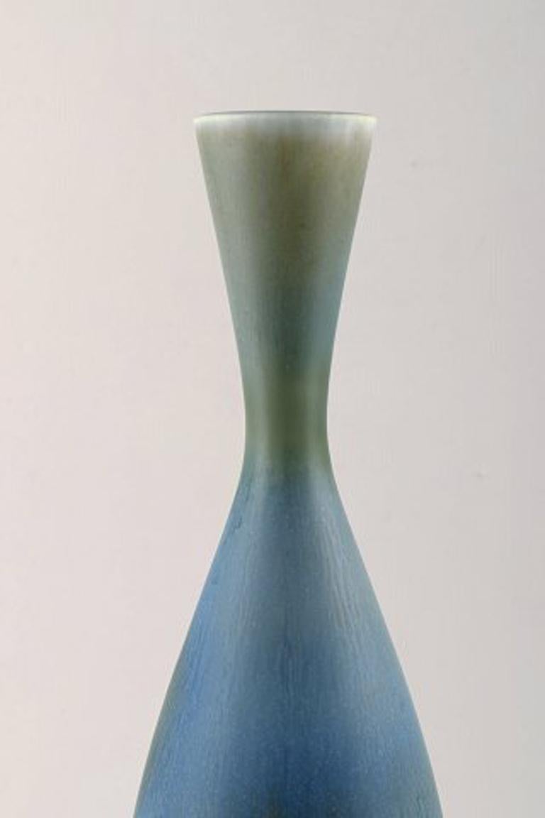 Berndt Friberg Studio Large Ceramic Vase, Modern Swedish Design In Excellent Condition In Copenhagen, DK