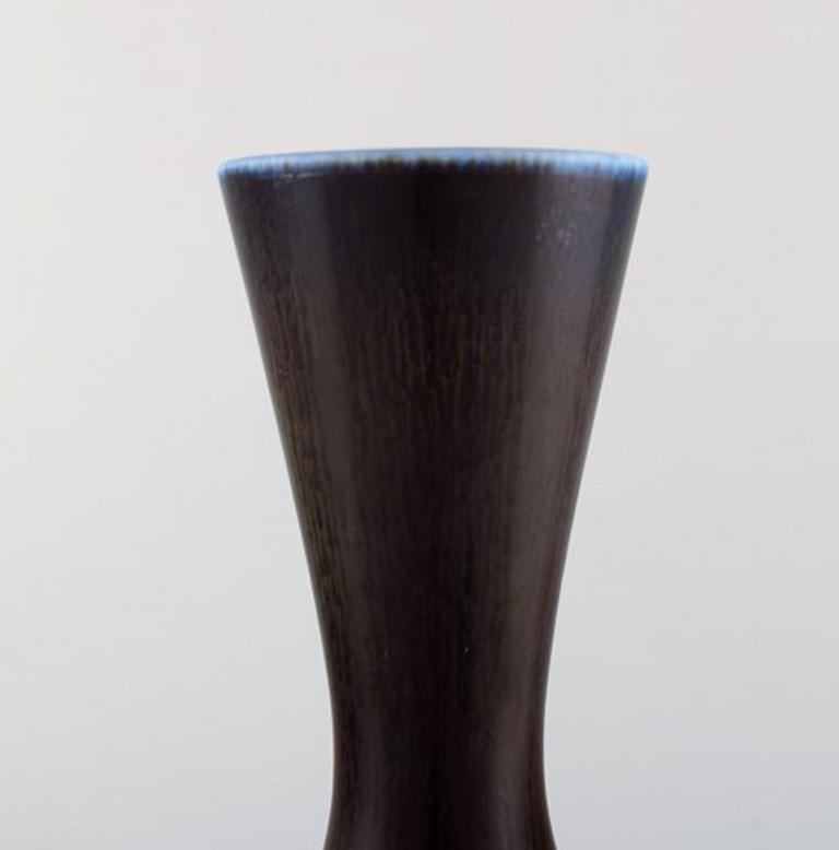 20th Century Berndt Friberg Studio Large Ceramic Vase, Modern Swedish Design