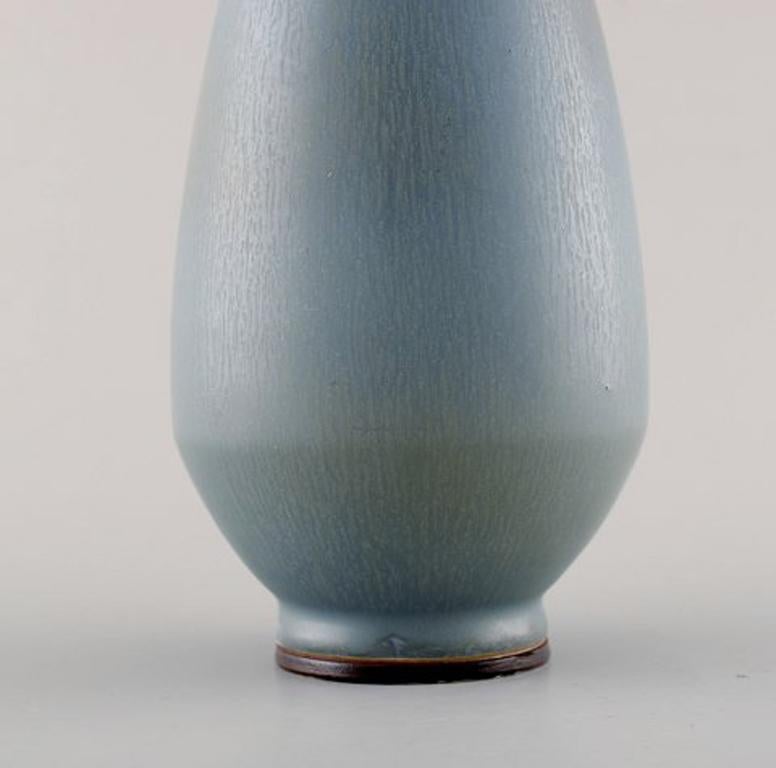 20th Century Berndt Friberg Studio Large Ceramic Vase, Modern Swedish Design