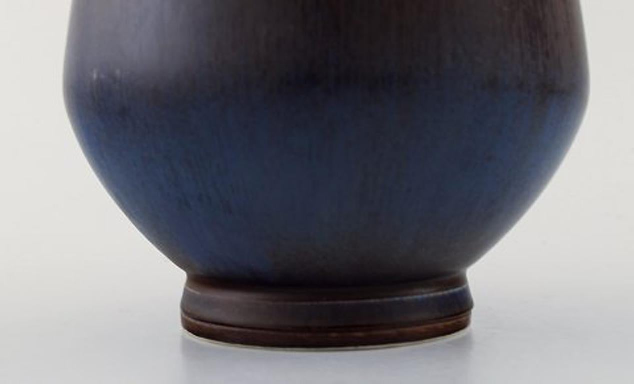 Berndt Friberg Studio Large Ceramic Vase, Modern Swedish Design 1
