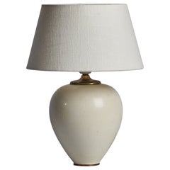 Berndt Friberg, Lampada da tavolo, Gres, Svezia, anni '50